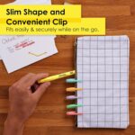 Sharpie Pocket Highlighters, Mild Pastel Colors, Assorted, Chisel Tip, 12 Count - School, Home, and Office Use, Teacher Supplies - Image 5