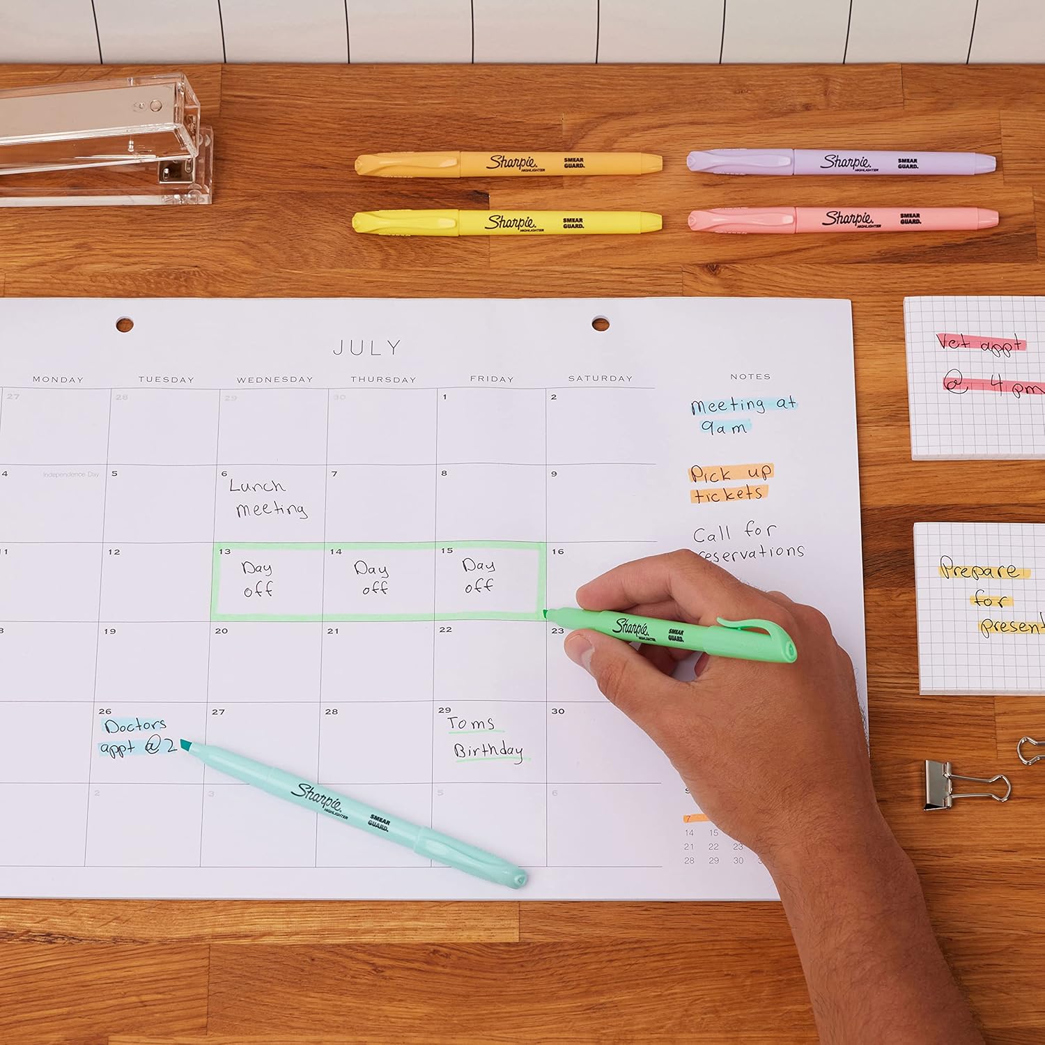 Sharpie Pocket Highlighters, Mild Pastel Colors, Assorted, Chisel Tip, 12 Count - School, Home, and Office Use, Teacher Supplies - Image 6