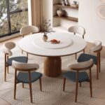 Waterproof Dining Chair Seat Covers Set of 6, Removable Washable Kitchen Chair Seat Slipcovers, Dining Room Chair Seat Covers for Home, Restaurant, Banquet - Image 7