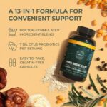 Primal Harvest Primal Immune Defense 10-in-1 Immune Defense Supplement: with 7 Billion CFU Probiotics, Zinc, Vitamins C, B6, D3, K2 - Immune Boosters for Adults 60 Capsules (1 Pack) - Image 6