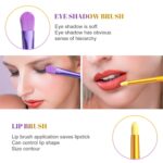 BS-MALL Children Makeup Brushes Colorful 12 Pcs Makeup Brush Set Foudation Concealer Blush Eyeshadow Brush - Image 6