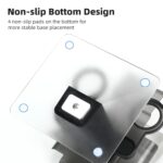 Charging Dock for Meta Quest 3S/Quest 3/Quest 2 Accessories,Quest 3S Charging Dock Adjustable Quick Charging Stand, Bottom LED Light & Non-Slip Mat - Image 5