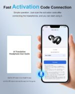 AI Translation Earbuds Real Time - 144 Languages & Accents Audifonos Traductores Inglés Español, 3 in 1 Wireless Language Device Translator Earbuds for Business Learning Travel,Classic Black - Image 9