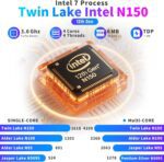 16 Inch Laptop Computer, Gaming Laptop 2025, 16GB RAM 1TB SSD, N150 Processor(Up to 3.6GHz), FHD 1920 * 1200, 180° Open, Backlit, BT4 WIFI5, Windows 11 Pro, 6000 mAh Battery, Student - Image 3