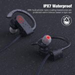Bluetooth Wireless Headphones 16H Playtime Earbuds with Mic Stereo in-Ear Earphones, IPX7 Waterproof Sports Sound Isolation Headsets for Running, Gym, Workout - Image 6