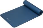 Gaiam Essentials Thick Yoga Mat Fitness & Exercise Mat with Easy-Cinch Yoga Mat Carrier Strap, 72"L x 24"W x 2/5 Inch Thick - Image 10