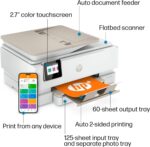 HP ENVY Inspire 7955e Wireless Color Inkjet Printer, Print, scan, copy, Easy setup, Mobile printing, Best-for home, 3 month Instant Ink trial included, White - Image 4