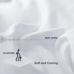 COHOME King Size Cooling Comforter - Down Alternative Duvet Insert with Anti-Clump Tech & 8 Tabs, All-Season Reversible Luxury Hotel Bedding - Gifts for Women/Men, White 90x102 inches - Image 5