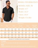 COOFANDY Men's Short Sleeve Button Down Shirt Casual Summer Beach Shirts Waffle Knit Shirt Wrinkle Free Untucked Shirt - Image 6