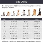 Bedsure Orthopedic Dog Bed Medium Size Dogs - Washable Medium Dog Cat Bed Waterproof, Comfort Pet Couch Sofa with Washable Removable Cover, Pets Bed with Nonskid Bottom, Grey, 28" - Image 8
