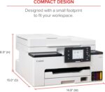 Canon Megatank GX2020 All-in-One Wireless Supertank [Megatank] Printer | Print, Copy and Scan| Mobile Printing |2.7" LCD Color Touchscreen | Auto Document Feeder and Auto Duplex Printing - Image 7