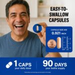 Multivitamin for Men - B-Complex | Whole Foods & Enzymes - Energy, Focus & Brain | Men's Health Complex - 46in1 Mens Multivitamin - Bioavailable & Gentle on Stomach - Made in USA - 90 Capsules, 1/Day - Image 8