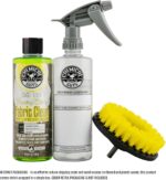 Chemical Guys Foaming Citrus Fabric Clean & Drill Brush Kit - High-Foaming Stain & Odor Remover for Car Carpets, Upholstery & Floor Mats - Deep Cleans & Deodorizes, Citrus Scent - 16 fl oz - Image 3
