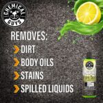 Chemical Guys Foaming Citrus Fabric Clean & Drill Brush Kit - High-Foaming Stain & Odor Remover for Car Carpets, Upholstery & Floor Mats - Deep Cleans & Deodorizes, Citrus Scent - 16 fl oz - Image 10