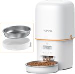2025 Upgraded Automatic Cat Feeder - 4L Timed Auto Pet Feeder for Cat and Dog with Dry Food Dispenser, 180-day Battery Life, 1-6 Meals Per Day, 1-16 Portion, Desiccant Bag Keeps Food Fresh - Image 2