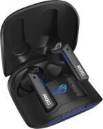 ASUS ROG Cetra True Wireless Gaming Earbuds, Low-Latency Bluetooth Earbuds, Active Noise Cancelation, 27-Hour Battery Life, IPX4 Water Resistance, Headphone with Wireless Charging,Black - Image 2