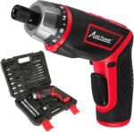 AVID POWER Electric Screwdriver Set Rechargeable 4V Cordless Screwdriver Kit with 44pcs Accessories, 5.65Nm Screw Gun, 5+1 Torque Setting, 2 Position Handle with LED Light - Image 2