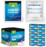 Alcohol Wipes Individually Wrapped - Case of 1000 Sterile Alcohol Prep Pads Saturated with 70% Isopropyl - Skin Prep Swabs for First Aid, Injections, Nails, and Medical Use - Large - Image 2