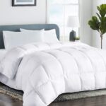 COHOME King Size Cooling Comforter - Down Alternative Duvet Insert with Anti-Clump Tech & 8 Tabs, All-Season Reversible Luxury Hotel Bedding - Gifts for Women/Men, White 90x102 inches - Image 2
