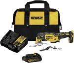 DEWALT 20V MAX XR Oscillating Tool Kit, 3 Speed, With Blades, Battery and Charger Included (DCS356C1) - Image 2