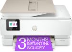 HP ENVY Inspire 7955e Wireless Color Inkjet Printer, Print, scan, copy, Easy setup, Mobile printing, Best-for home, 3 month Instant Ink trial included, White - Image 2