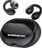 Monster Open Ear AC600 Headphones, Bluetooth 5.4 Wireless Earbuds with HiFi Stereo, Clip-On Earbuds with ENC Clear Call, 21H Playtime, Touch Control, IPX6 Waterproof Wireless Headphones for Outdoor - Image 2