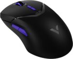 Rapoo VT9PRO 4K Wireless Gaming Mouse, PAW 3398 Sensor, 26000 DPI, 4KHz Polling Rate, 0.25ms Response Time, Lightweight, 10 Programmable Buttons, 180h Battery Life, On-Board Memory, PC - Black - Image 2