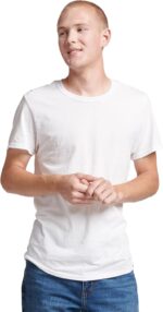 Russell Athletic Men's Dri-Power Cotton Blend Short Sleeve Tees, Moisture Wicking, Odor Protection, UPF 30+, Sizes S-4x - Image 2