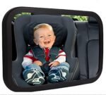 Shynerk Baby Car Mirror, Rear Facing Car Seat Mirror Safety for Infant Newborn, Baby Mirror with Wide Rearview & 360° Rotation, Shatterproof & Easy Assembled Crash Tested - Image 2