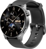 TOZO AMOLED S5 Smart Watch (Answer/Make Calls), 1.43" HD Screen for Men Women 100+ Sport Modes Fitness Watchs with Sleep Monitor, IP68 Waterproof, Silicone Strap Black - Image 2