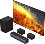 ULTIMEA 5.1 Virtual Surround Sound Bar, 320W Home Theater Surround System with Adjustable Speakers & Subwoofer, TV Speaker Soundbar, Sound Bar for Smart TV, Bluetooth 5.3, Easy Setup, Poseidon D50 - Image 2