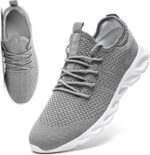 Womens Mens Running Shoes Tennis Sneakers Lightweight Gym Slip on Unisex Shoes Athletic Workout Walking Shoes - Image 2