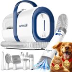 oneisall Dog Grooming Vacuum, Pet Grooming Vacuum with Clipper Nail Grinder, 1.5L Dust Cup Dog deshedding Vacuum Brush with 7 Pet Grooming Tools for Shedding Pet Hair, Home Cleaning - Image 2