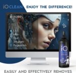 Screen Cleaner Spray (16oz + mini Cleaner) – Best Large Cleaning Kit for LCD LED OLED TV, Smartphone, iPad, Laptop, Touchscreen, Computer Monitor, Electronic Devices, Microfiber Cloth and 2 Nozzles - Image 7