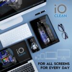 Screen Cleaner Spray (16oz + mini Cleaner) – Best Large Cleaning Kit for LCD LED OLED TV, Smartphone, iPad, Laptop, Touchscreen, Computer Monitor, Electronic Devices, Microfiber Cloth and 2 Nozzles - Image 8