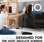 Screen Cleaner Spray (16oz + mini Cleaner) – Best Large Cleaning Kit for LCD LED OLED TV, Smartphone, iPad, Laptop, Touchscreen, Computer Monitor, Electronic Devices, Microfiber Cloth and 2 Nozzles - Image 10
