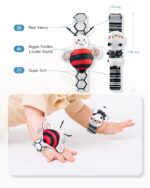 Infinno High Contrast Baby Toys Infant Rattle Socks and Wristband Set, Ideal Baby Sensery Toy Gifts for Newborn 0-12 Months, Perpect Black and White Toys for Boys and Girls As Baby Shower Gifts - Image 8