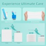 Face Towels, 10"×12" Disposable Face Towel, Face Towelettes XL, Ultra Soft Makeup Remover Dry Wipes, Thick Face Towel for Sensitive Skin, 50 Count (1 Pack) - Image 4