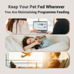 Automatic Cat Feeder: 4L Timed Cats Food Dispenser Programmable 1-6 Meal for Cat and Small Medium Dog- Auto Pet Feeder Easy to Set Up Dual Power Supply with Desiccant Bag| Detachable Washable - Image 8