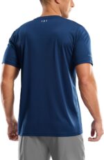 Men's UPF 50+ Sun Protection Dry Fit Workout T-Shirts Rash Guard Swim Shirts Moisture Wicking Tee for Athletic, Beach, Hiking - Image 3