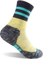 FEIDEER Women's Hiking Walking Socks, Multi-pack Outdoor Recreation Socks Wicking Cushion Crew Socks - Image 8