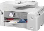 Brother MFC-J5855DW INKvestment Tank Color Inkjet All-in-One Printer with up to 1 Year of Ink in-box1 and to 11” x 17” Printing Capabilities, White - Image 3