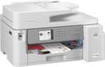 Brother MFC-J5855DW INKvestment Tank Color Inkjet All-in-One Printer with up to 1 Year of Ink in-box1 and to 11” x 17” Printing Capabilities, White - Image 4