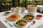 18 PCS Wheat Straw Dinnerware Sets Plates and Bowls Set Kitchen Cups Dinnerware sets for 6 Microwave and Dishwasher Safe Unbreakable Dinnerware Set Dish Set - Image 5