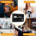 4K HDMI Video Capture Card, Gaming Capture Card with Microphone, Full HD 1080P 60FPS USB Video Capture Device - Image 7