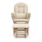 Storkcraft Premium Hoop Glider & Ottoman (Natural/Beige) — GREENGUARD Gold Certified Nursery Glider, Solid Wood Craftsmanship, Smooth-Gliding Nursery Chair and Ottoman, Award-Winning - Image 12
