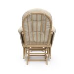 Storkcraft Premium Hoop Glider & Ottoman (Natural/Beige) — GREENGUARD Gold Certified Nursery Glider, Solid Wood Craftsmanship, Smooth-Gliding Nursery Chair and Ottoman, Award-Winning - Image 13