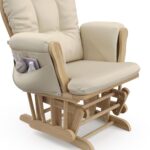 Storkcraft Premium Hoop Glider & Ottoman (Natural/Beige) — GREENGUARD Gold Certified Nursery Glider, Solid Wood Craftsmanship, Smooth-Gliding Nursery Chair and Ottoman, Award-Winning - Image 14