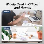 Acrylic Sticky Note Holder, 3 x 3 Crystal Clear Acrylic Notepad Holder Sticky Note Dispenser for Dorm Room and Office Desk Organizer - Image 7