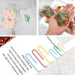 300 Pcs Binder Clips, Rubber Bands, Office Set, Paper Clips, School & Teacher Supplies for Office Desk Essentials (Assorted Sizes) - Image 6